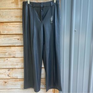 Express Faux Leather High Rise Pants
